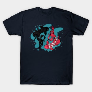 the koi tshirt design T-Shirt